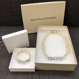 Banana Republic Necklace and Bracelet